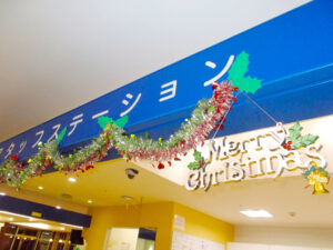 ４階病棟の飾りつけ